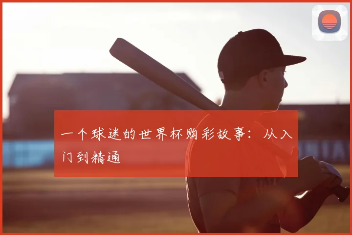 一个球迷的世界杯购彩故事:从入门到精通